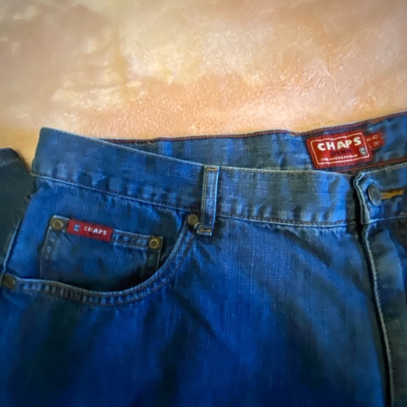 Mens Classic Fit Chaps Denim Jeans sz40/30. Like New. - Picture 2 of 5